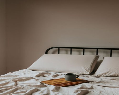 A calm bedroom environment set up for good sleep